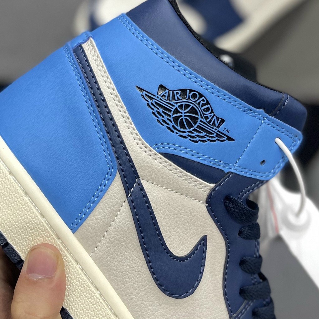 Giày jordan cao cổ xanh dương đậm  hàng cao cấp NGỌC ÁNH _STORE