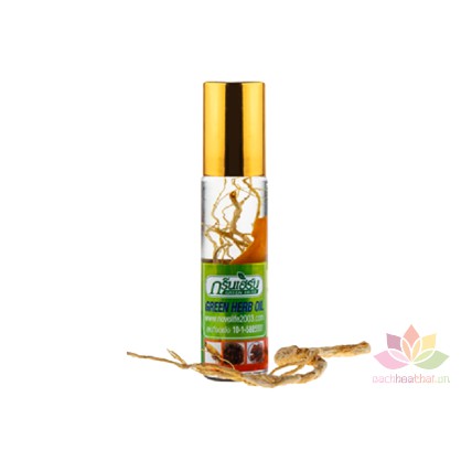 dầu sâm lăn thảo dược thái lan green herb oil