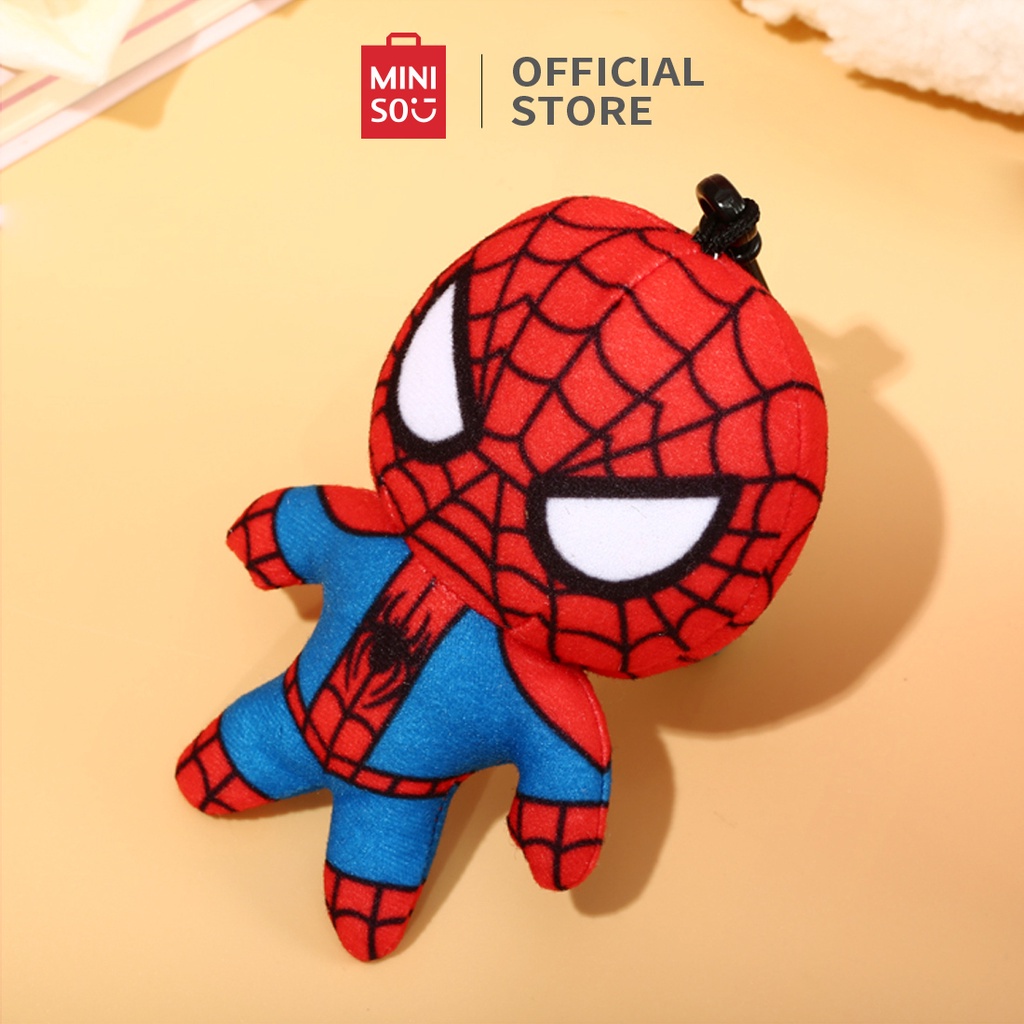 [Mã LIFEHL244 giảm 15% đơn 250K] Móc khóa Miniso hình Spider-man Marvel (Đỏ) - Hàng chính hãng