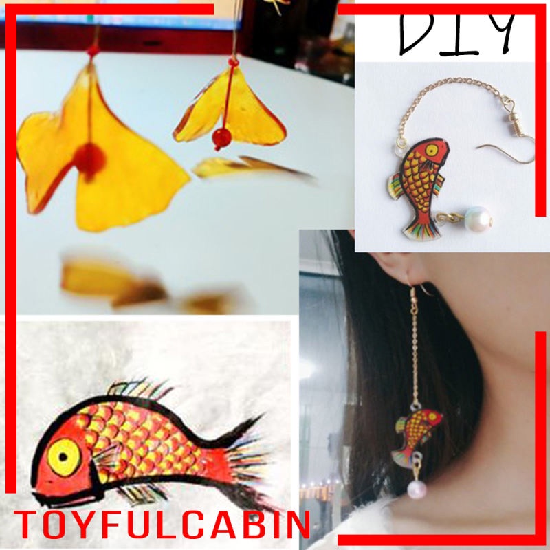 Set 10 Tờ Giấy Co Nhiệt Màu Trong Mờ Dùng Để Đánh Bóng Đồ Chơi