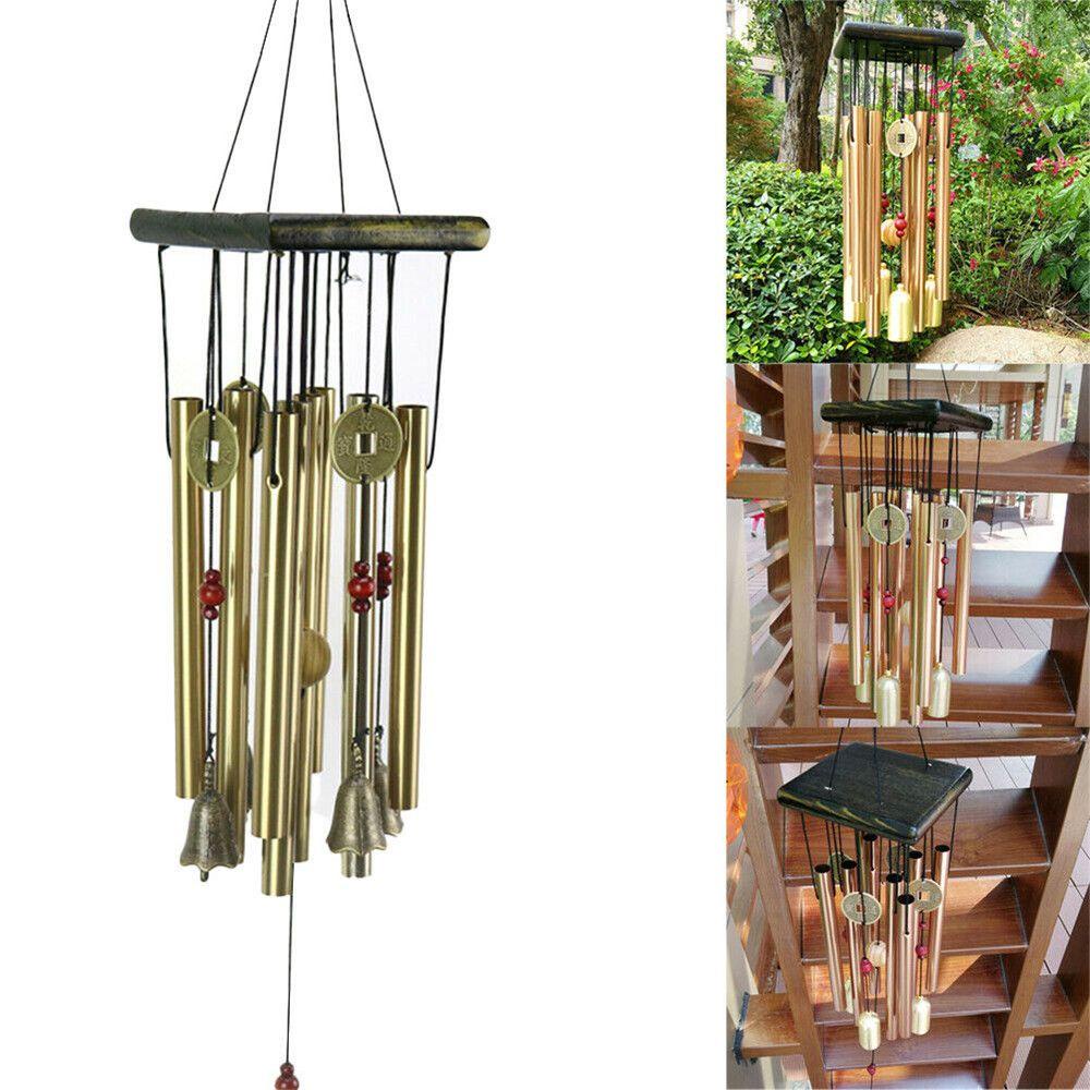 Chuông Gió Bằng Đồng Trang Trí Sân Vườn DIY
