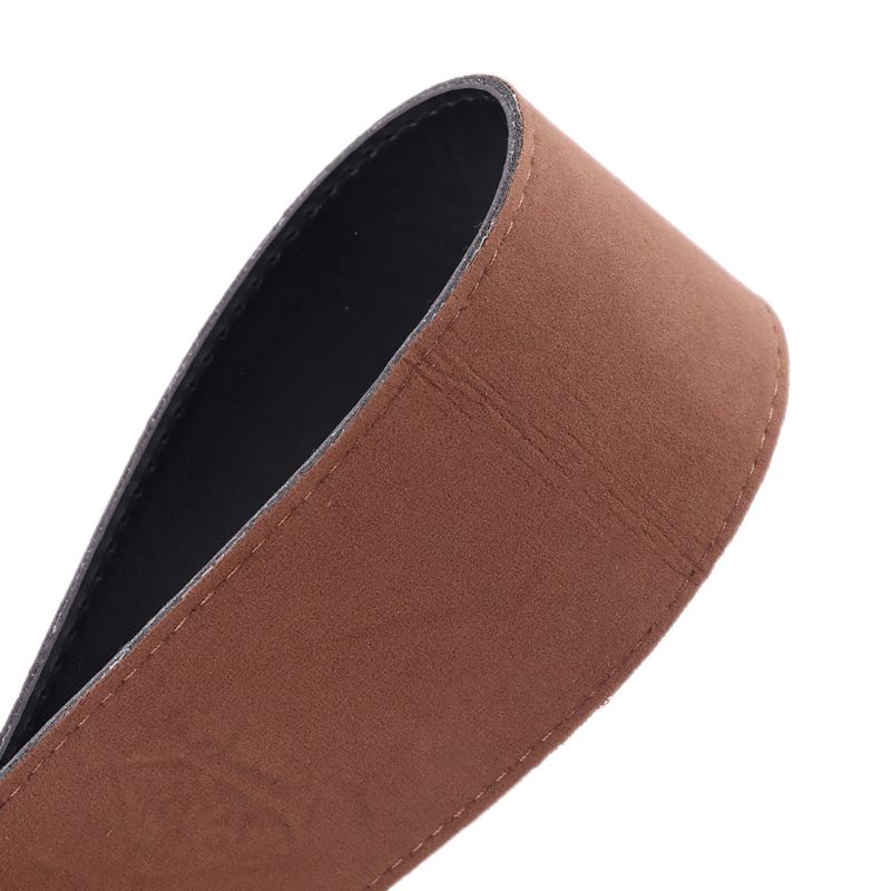 Dây Đeo Bằng Da PU Mềm Dày Có Thể Điều Chỉnh Cho Đàn Guitar Điện/Guitar Bass Màu Đen