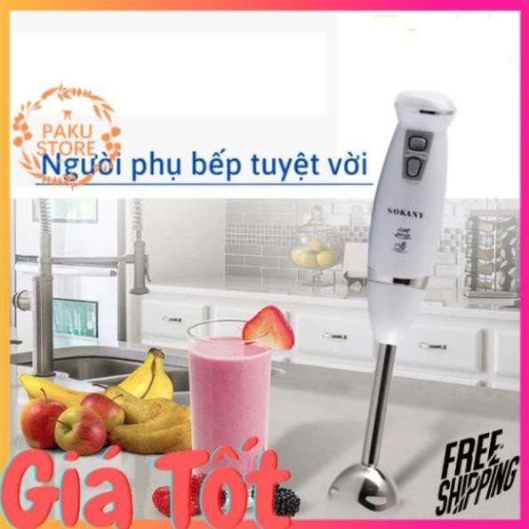 Máy Xay Cầm Tay SOKANY xay hoa quả xay thịt, nhuyễn.