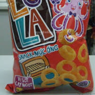 Combo 10 gói Snack mực ống Oishi vị sốt cay ngọt 40g