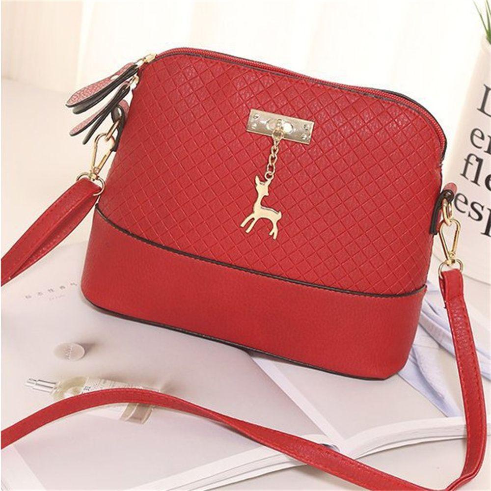 Ebinlands Túi Đeo Chéo Đựng Điện Thoại Có Thể Tháo Rời Phối Mặt Dây Hình Hươu Cho Nữ