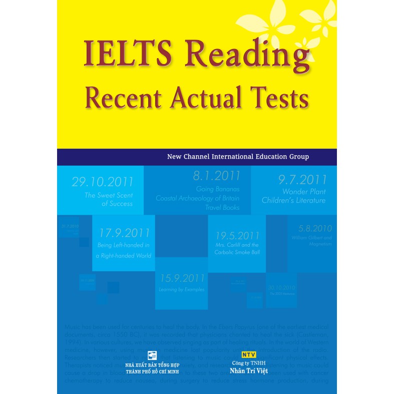 Sách - IELTS Reading Recent Actual Tests