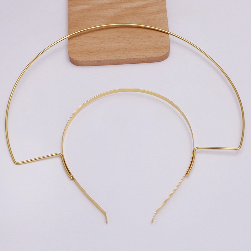 1 khung vương miện lolita, kim quan 210*220mm nguyên liệu làm trâm làm trang sức cổ trang
