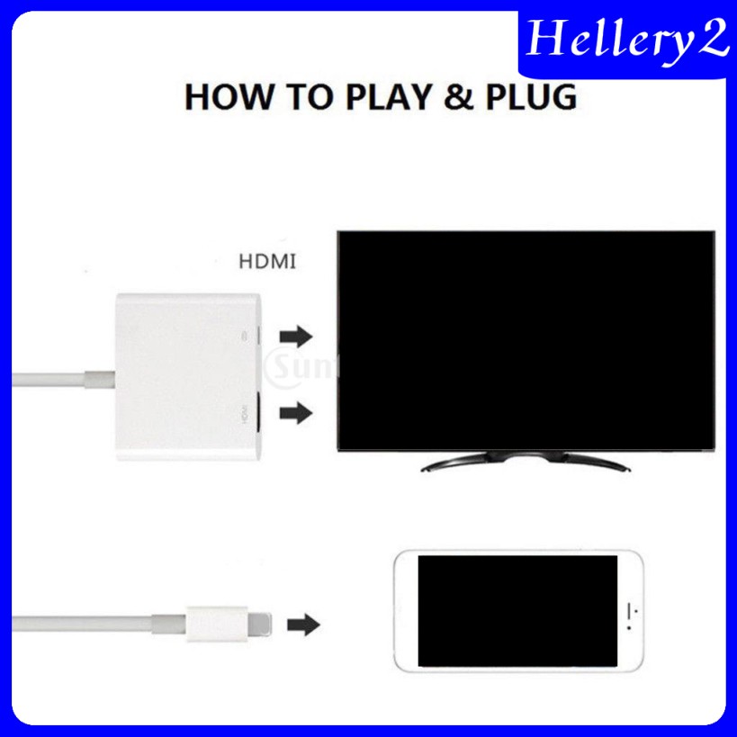 Bộ Chuyển Đổi Hdmi Cho Iphone 6 6s 7 7 Plus Ipad Air Sang Hdmi