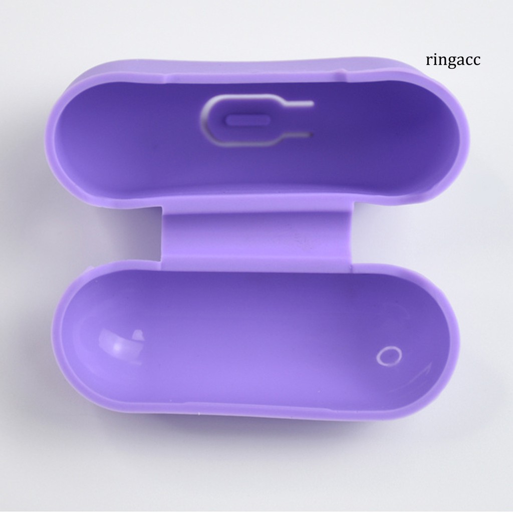 Hộp Đựng Tai Nghe Màu Trơn Dễ Thương Kèm Phụ Kiện