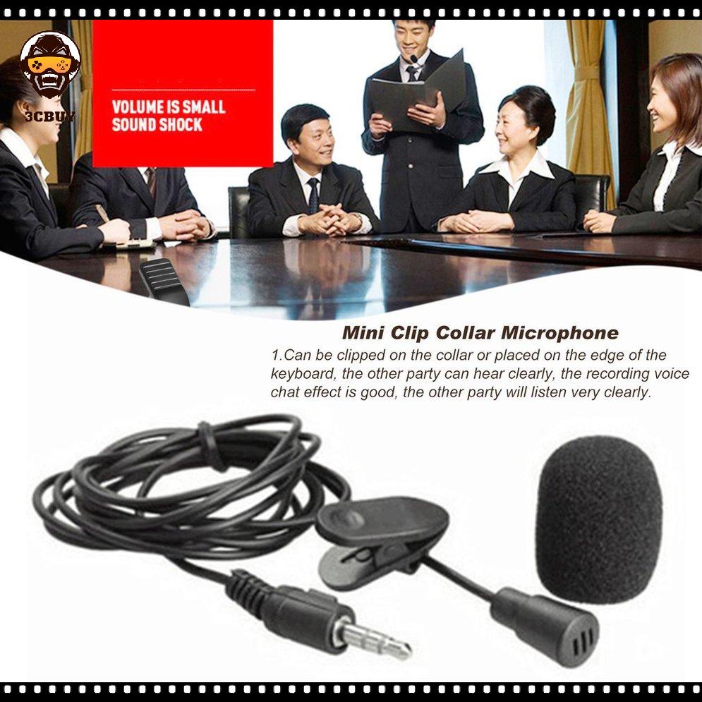 【sạc nhanh】 Universal 3.5mm mini portable microphone With microphone hands-free clip Hands-free communication PC Laptop Speaker | BigBuy360 - bigbuy360.vn