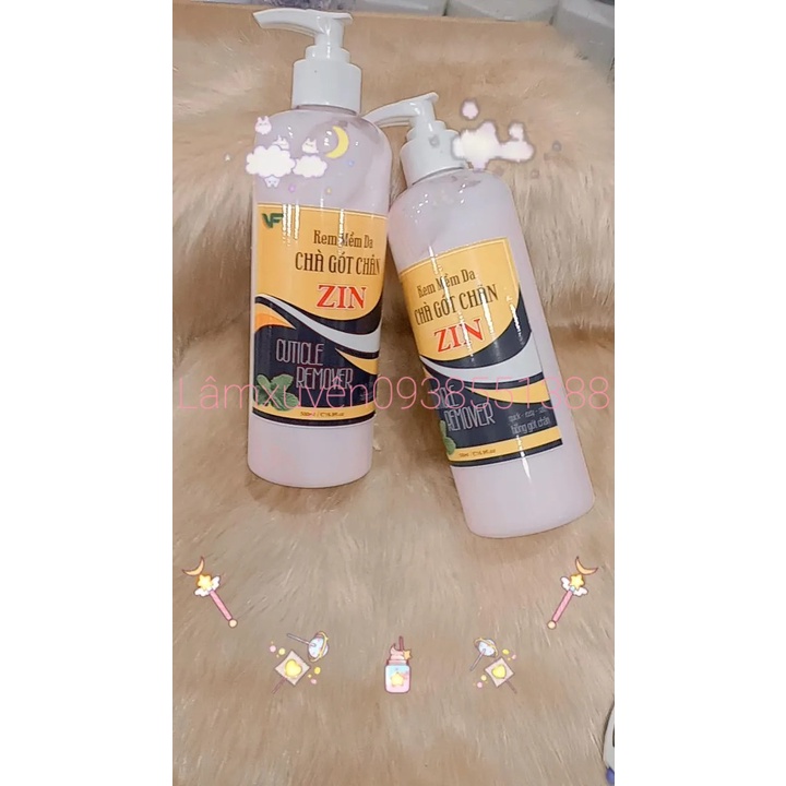 KEM MỀM DA ZIN 500ML tạo độ ẩm cho móng tay và da , làm mềm da khô