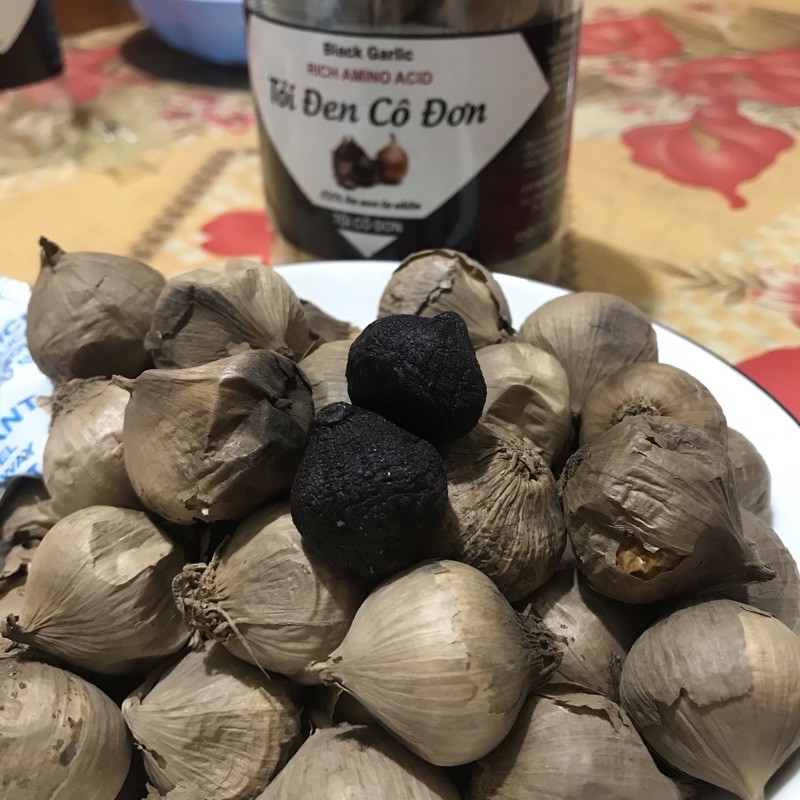 [300g]Tỏi đen cô đơn một nhánh hữu cơ Ngọc mầm handmade