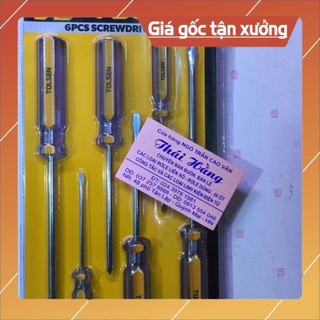 . bộ tô vít 6 chiếc của tolsen ..