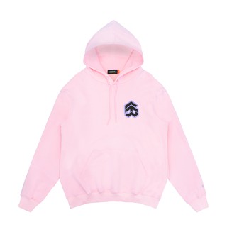 5THEWAY/stroke/ SQUARE HOODIE - CRYSTAL ROSE