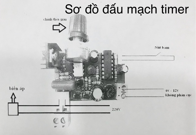 Mạch Time Chế Máy Hàn Cell