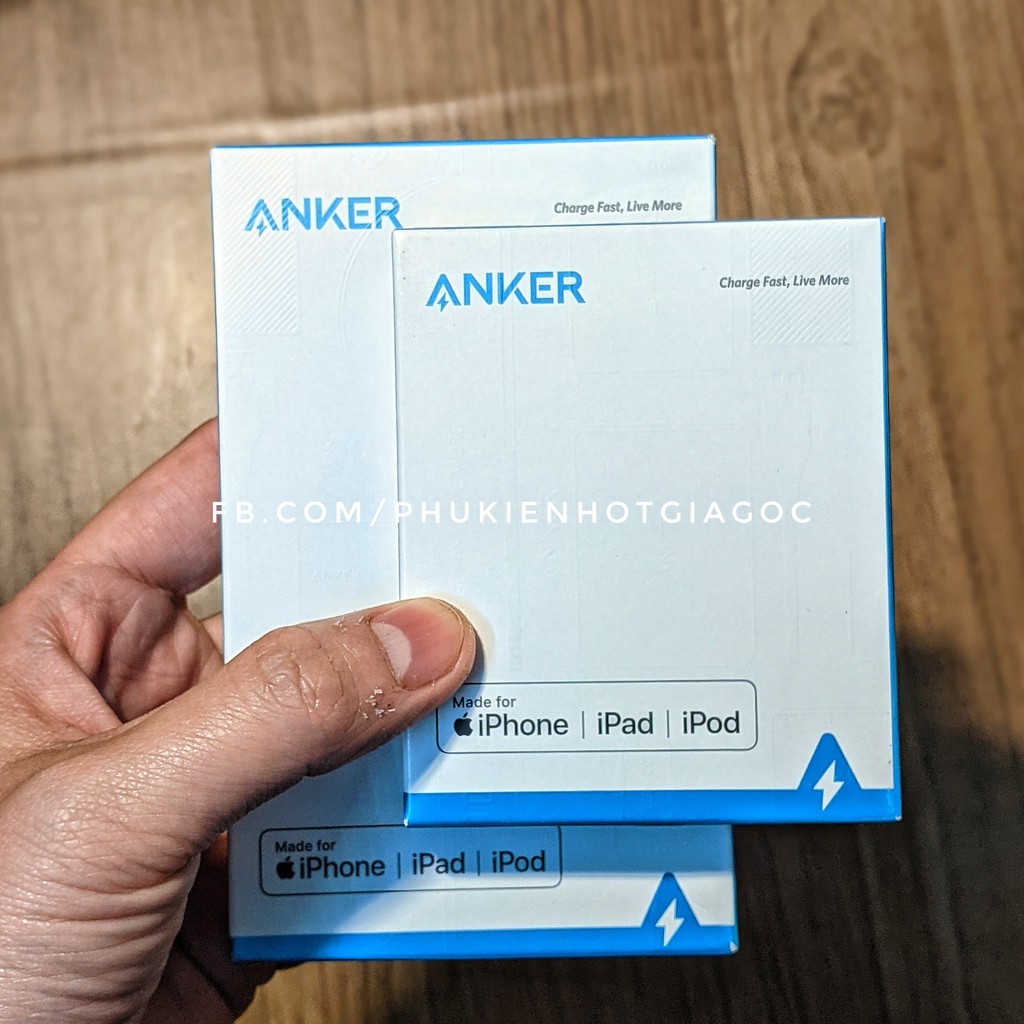 (Sẵn VN) Cáp sạc nhanh cao cấp Iphone ANKER hỗ trợ PD Lightning to USB-C dài 0.9m và 1.8m - Anker A8632 - Anker A8633