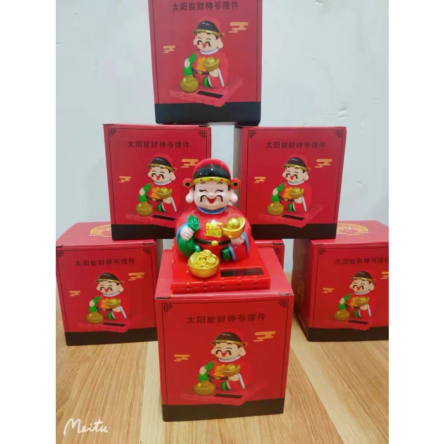 Tượng Phật Chú Tiểu Gõ Mõ Tụng Kinh Nhiều Màu - Tượng Size Lớn Đặt Taplo, Trang Trí Ô Tô, Xe Hơi