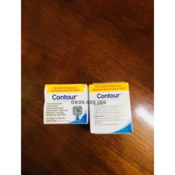 Que thử đường huyết Contour (tặng 50 kim lấy máu)