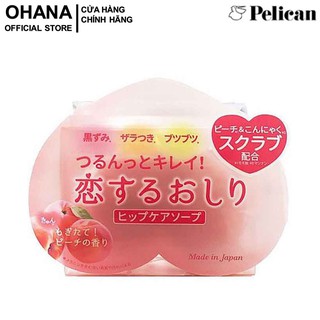 MO Xà Phòng Giảm Thâm Mông Và Làm Sạch Cơ Thể Pelican Hip Care Soap 80g