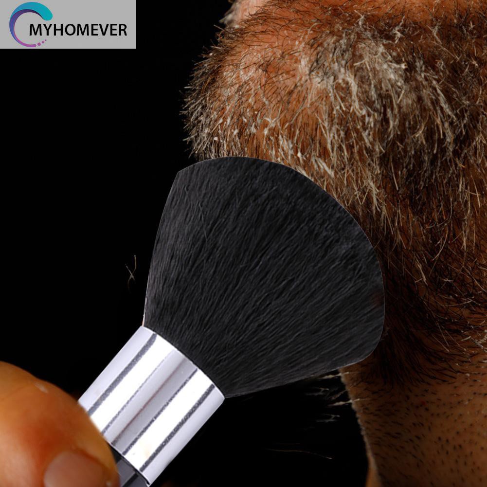 myhomever Professional Soft Neck Face Duster Brushes Barber Salon Hair Cut Hairbrush