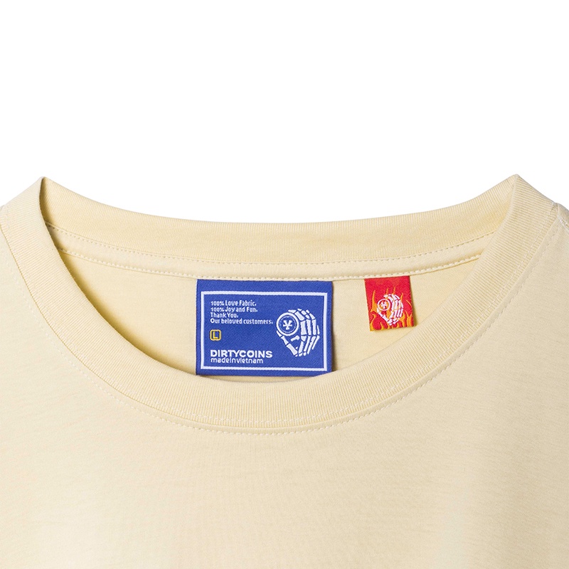 Áo thun DirtyCoins x LilWuyn Tonic T-Shirt - Tan