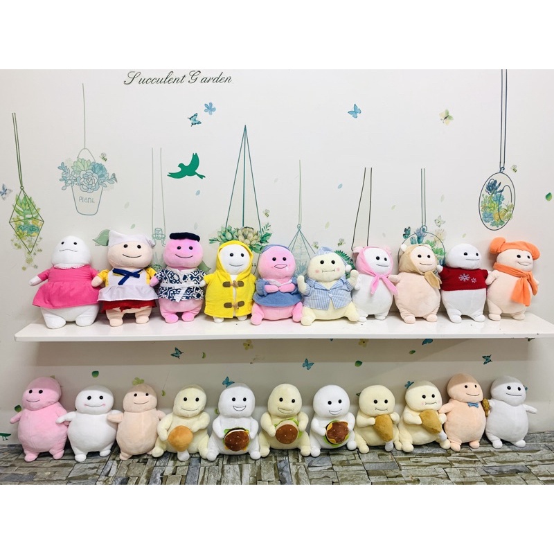Gấu bông mỡ/ jibang size 13-30cm đủ loại