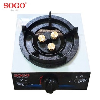 BẾP GAS CÔNG NGHIỆP KHÈ 1 LÒ SOGO GT-208S3 - Dùng với van dây cao áp - lửa mạnh