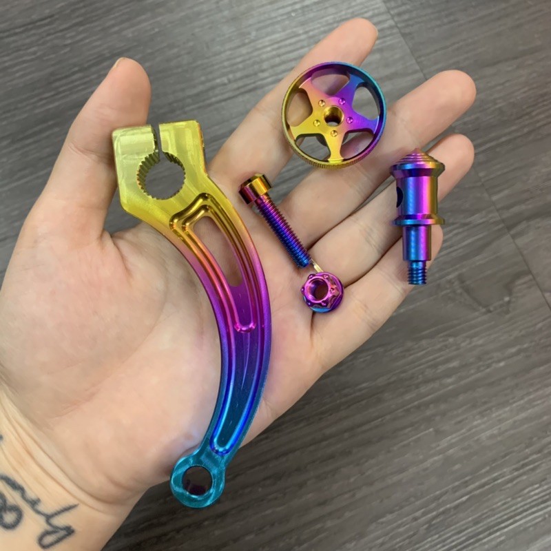 Càng thắng titan Gr5  cho xe thắng đùm Honda