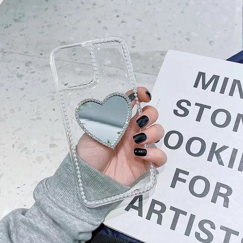 Fashion Case Transparent For iPhone 6 6s Plus Casing Silicone Apple 7P 8P Soft Cover Simple iPhone 5 5s se 2020 Mirror