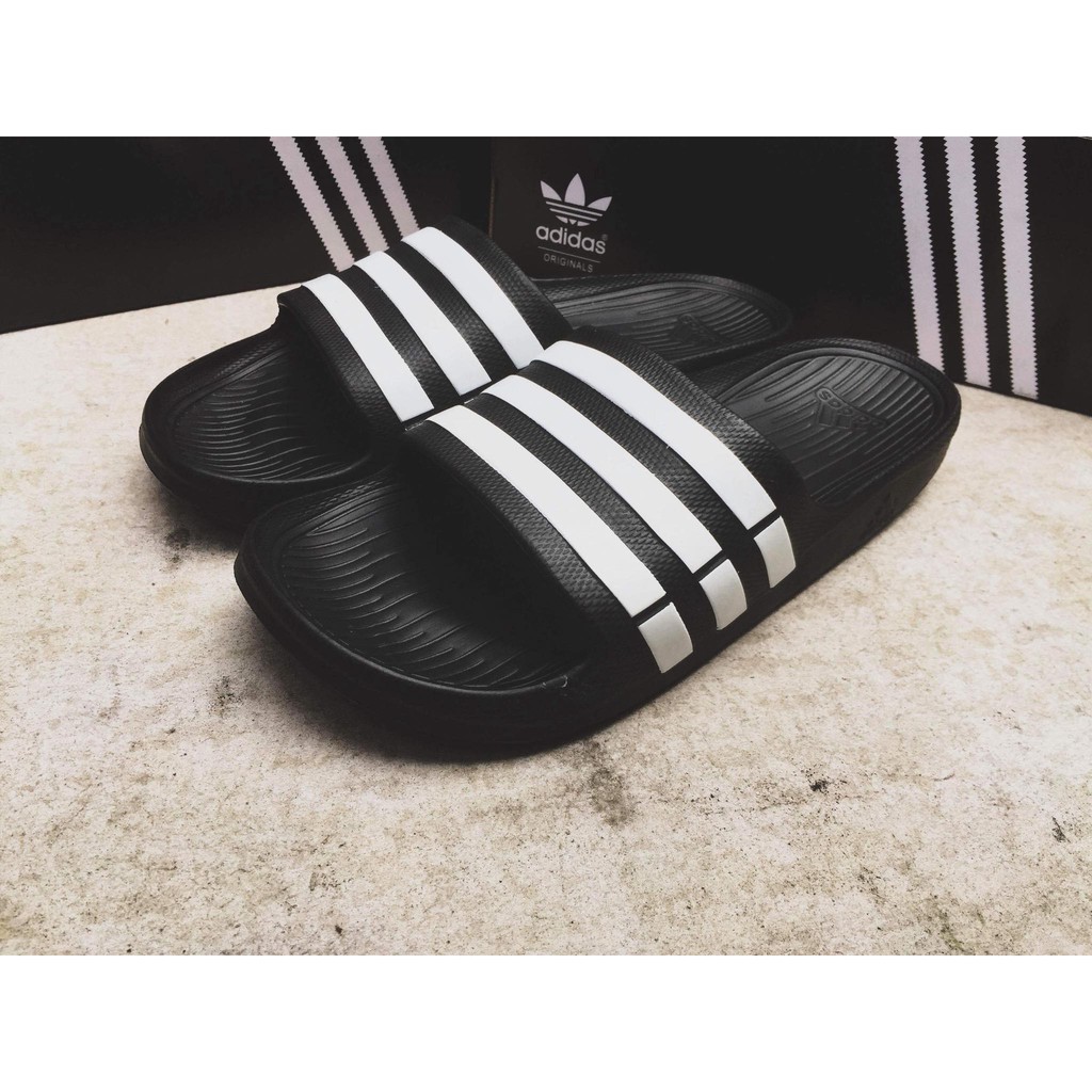 FREE SHIP - DÉP ADIDAS DURAMO SLIDE Chính Hãng - FULL BOX