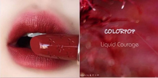 SON COLORPOP LUX LIPSTICK money move # liquid corage