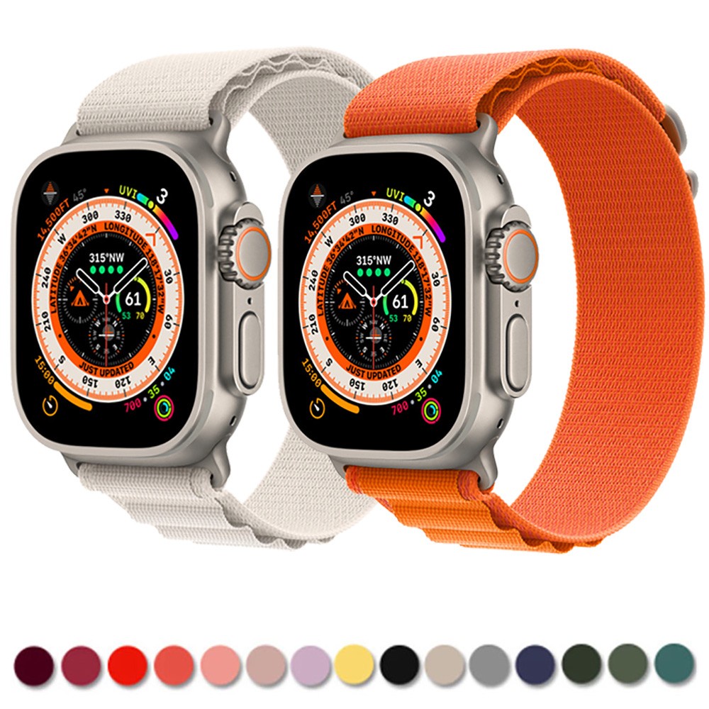 Dây Đeo Đồng Hồ Apple watch 49mm 44mm 40mm 45mm 41mm 42mm 38mm 49 44 45 mm Ultra 8 7 6 3 se 8