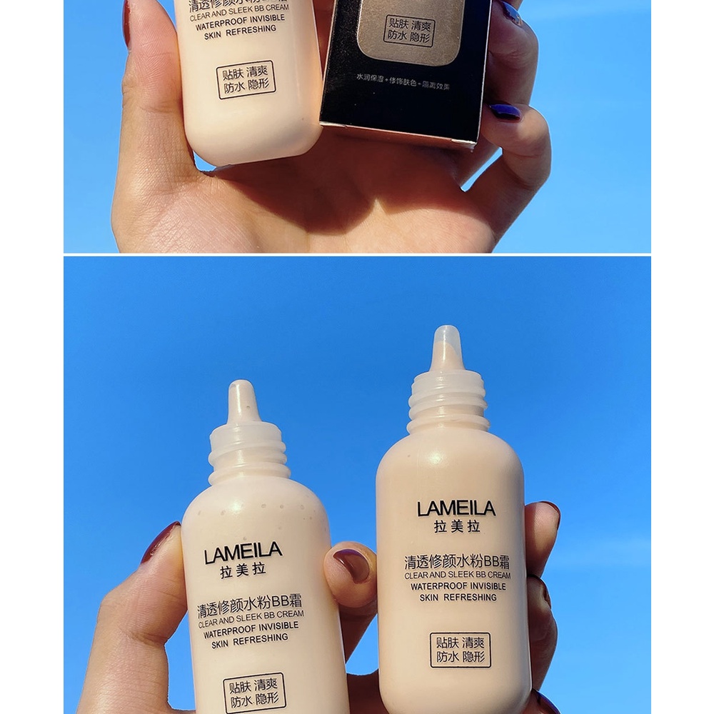 Kem Nền BB Dạng Lỏng Lameila Chống Thấm Nước Lâu Trôi Không Dễ Phai Màu