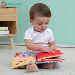 Sách vải 3D nhiều màu sắc cho bé