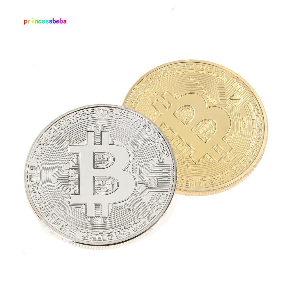 Đồng Xu Bitcoin Vỏ Màu Đồng