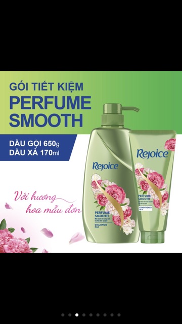 [HỒ CHÍ MINH] Bộ Rejoice Nước Hoa Dầu Gội 650G + Dầu Xả 160G