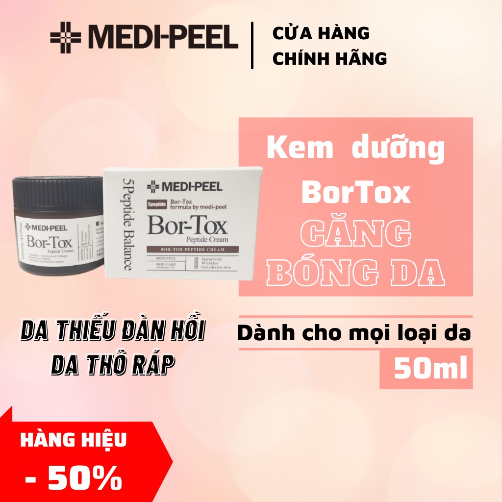 Kem Dưỡng Căng Bóng MEDI-PEEL Bor-Tox Peptide Cream Medi Peel Bortox