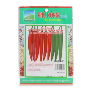 Hạt giống ớt trái dài hàn quốc Phú Nông (PN132315) - 0.2g