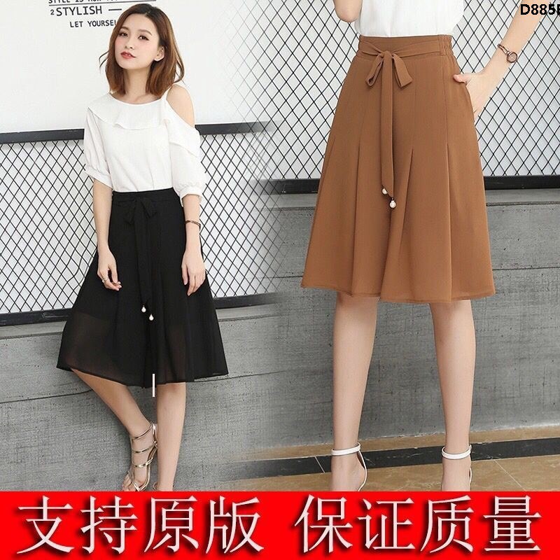 Quần Giả Váy Ống Rộng Lưng Cao Thời Trang 2019 | BigBuy360 - bigbuy360.vn