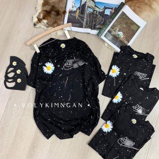 Áo phông hoa cúc vẩy sơn