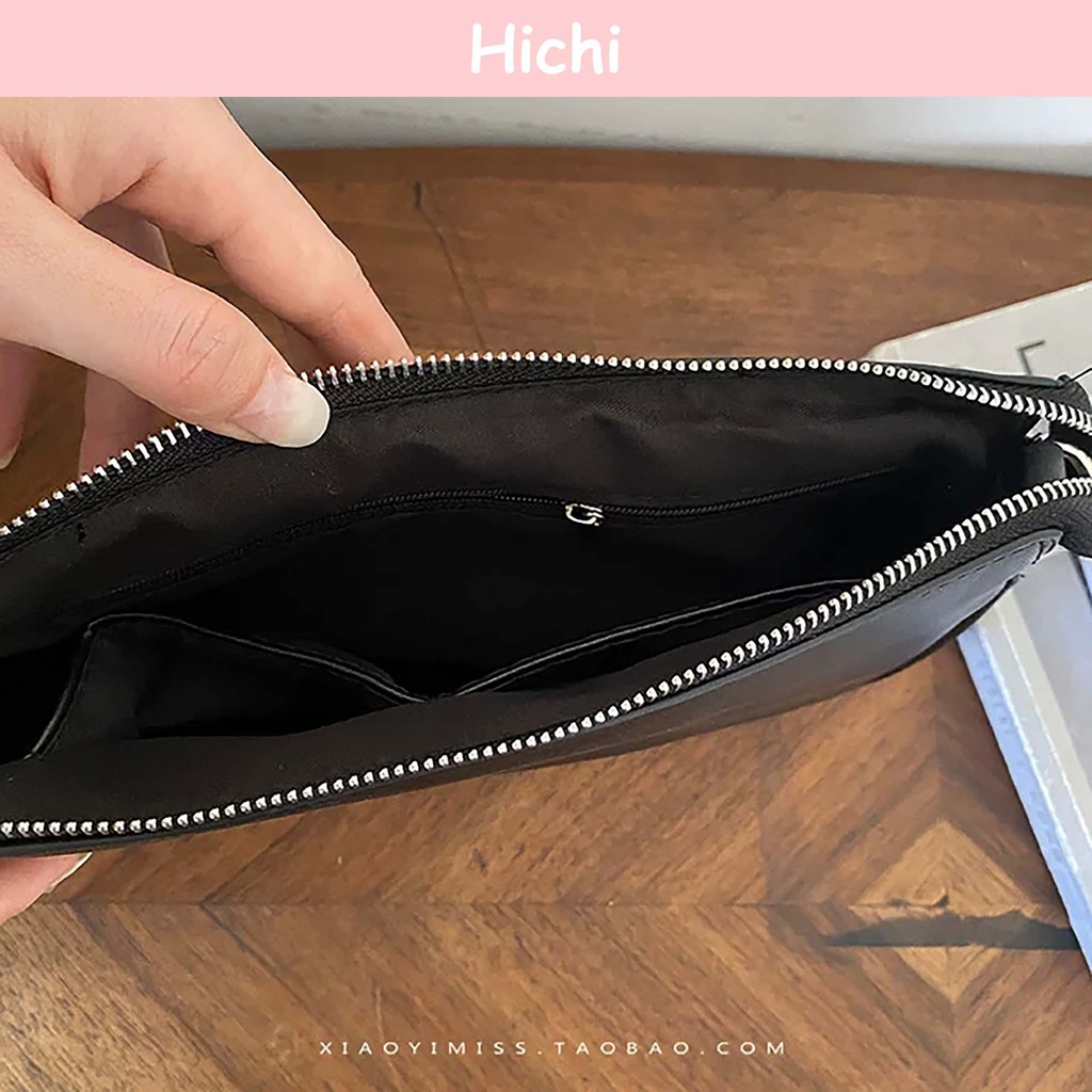 Túi kẹp nách đeo chéo nữ thời trang Hichi, chất liệu da cao cấp - T047