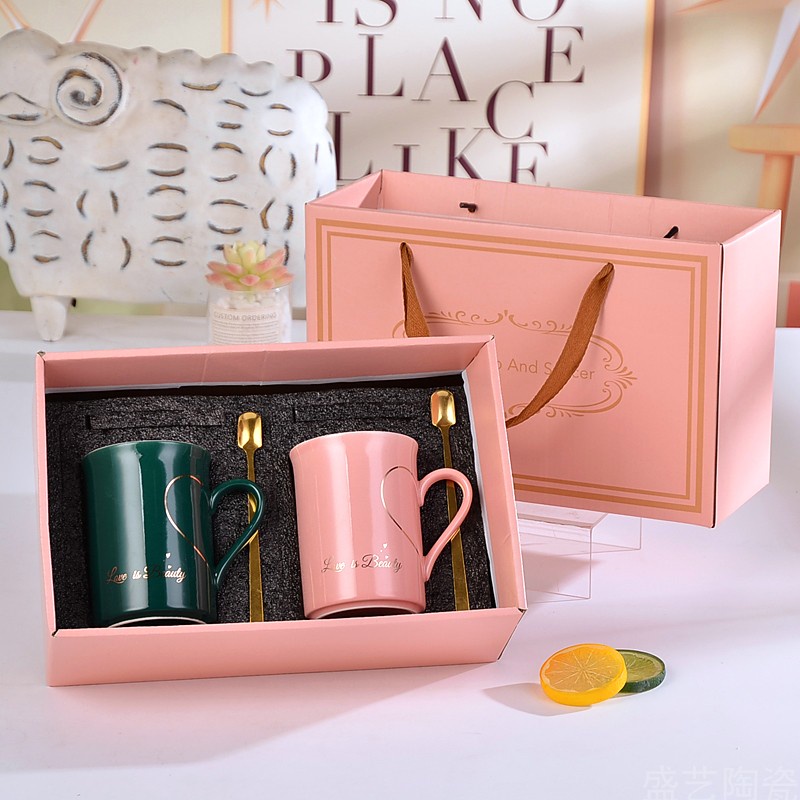 Cốc Sứ Uống Nước Cỡ Nhỏ Kiểu Châu Âu Đơn Giản Sáng Tạo Thích Hợp Làm Quà Tặng Sinh Nhật / Đám Cưới