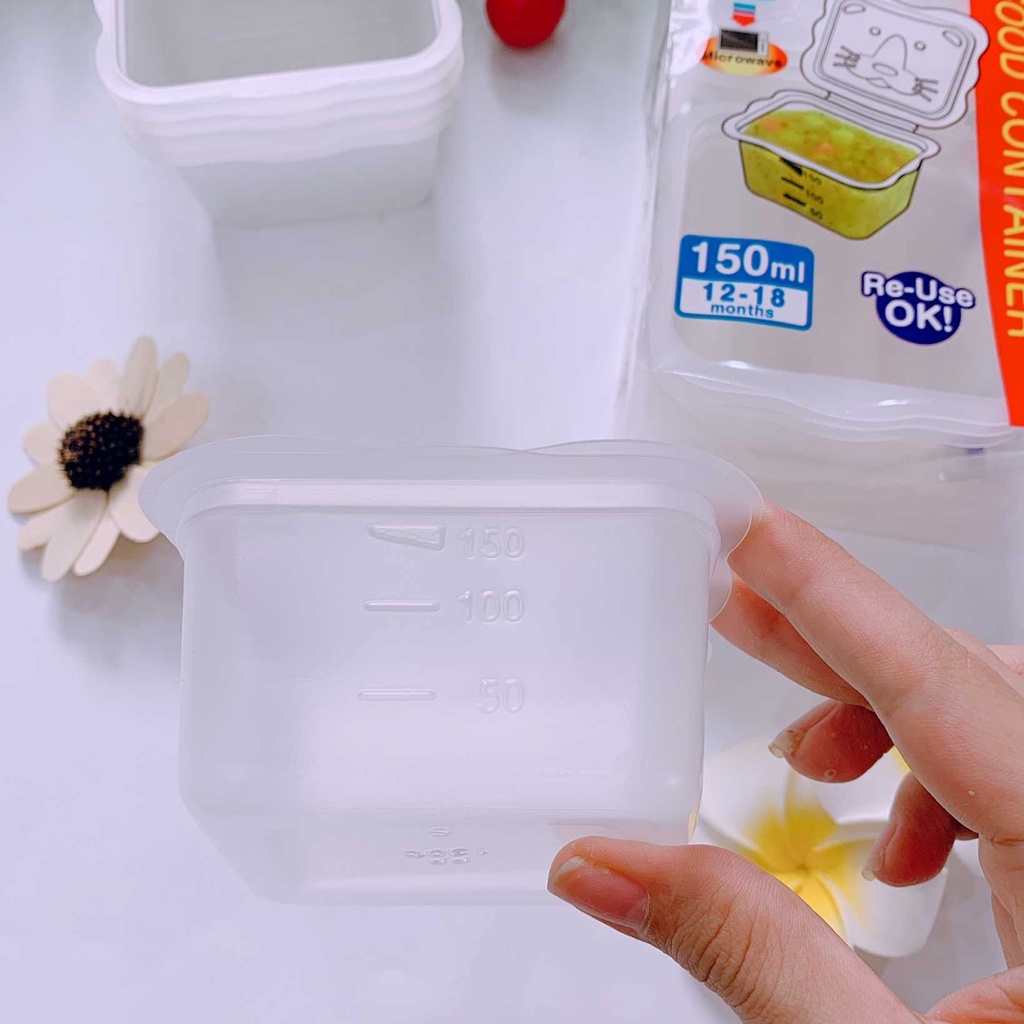 Bộ chia thức ăn Richell 50ml,100ml và 150ml