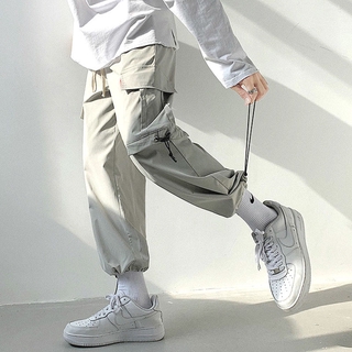 Quần jogger kiểu dáng thời trang năng động phong cách hip hop cho nam