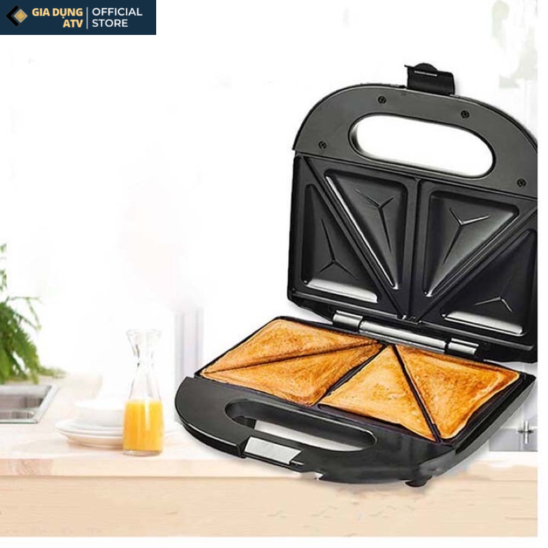 Máy kẹp bánh mì , máy nướng bánh mì sandwith SOKANY KJ 102 (BẢO HÀNH 6 THÁNG) cao cấp tiện lợi