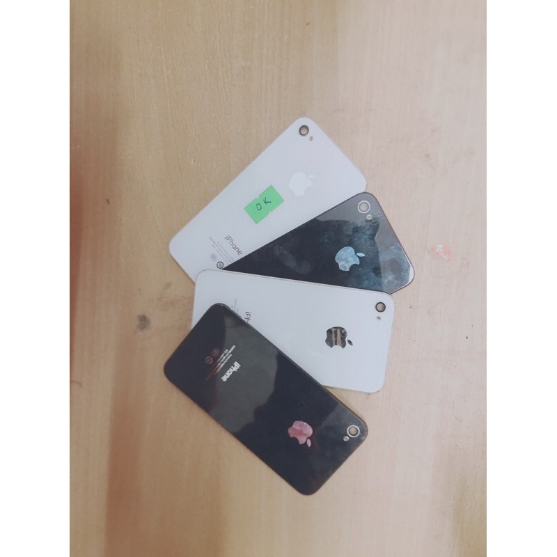 [Đồng giá 25k] Nắp lưng Iphone 4G-4S_đen-trắng_bóc máy_linh kiện điện thoại | BigBuy360 - bigbuy360.vn