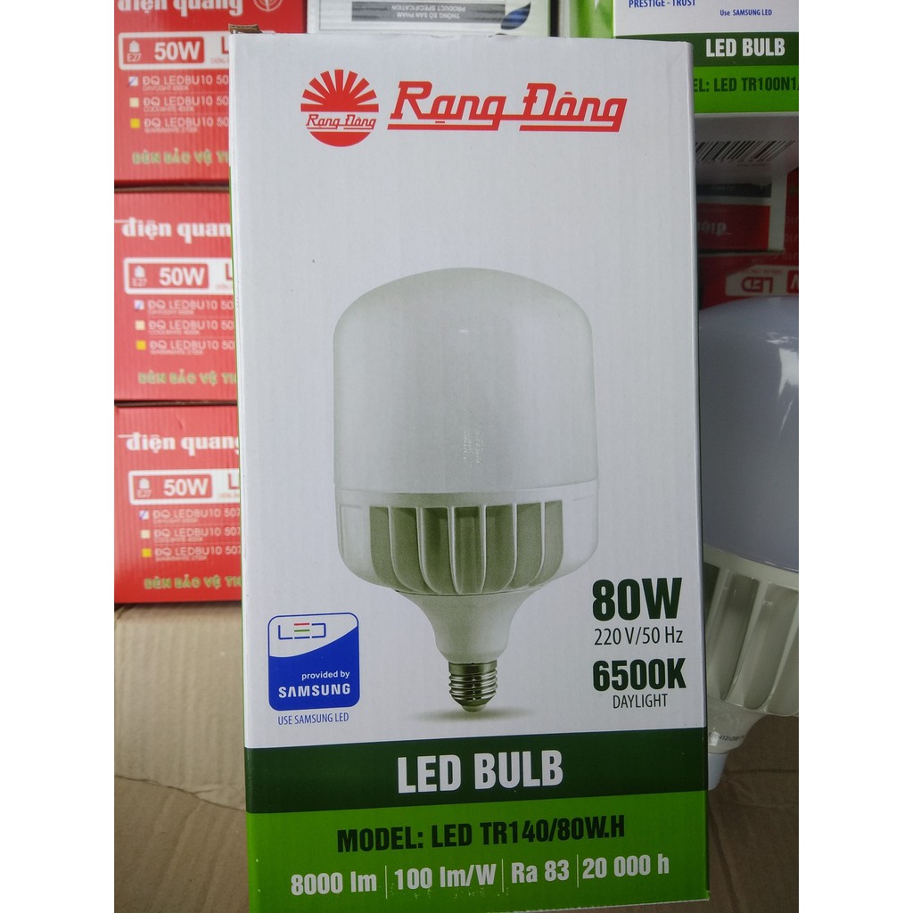 Bóng đèn led Rạng Đông 80w - led công suất cao .