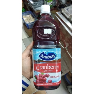 Nước ép nam việt quất Cranberry Juice hiệu Ocean Spray chai 1l