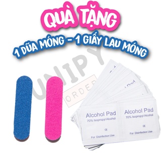 Móng Giả | Set 24 Móng Tay Giả  Lửa Kèm Dũa Keo Dán Móng