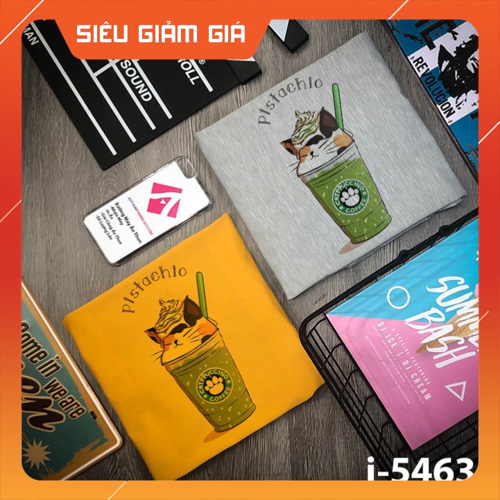I5463 Aó Thun Unisex Cực Dễ Thương [Xả Kho Giảm Giá]